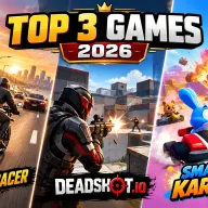 Top 3 Best Games to Play in 2026 – Cafe Racer, DEADSHOT.io & Smash Karts