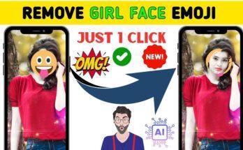 remove emoji face